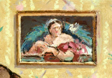 Painting on a Wall, Detail of Ennui, c.1913